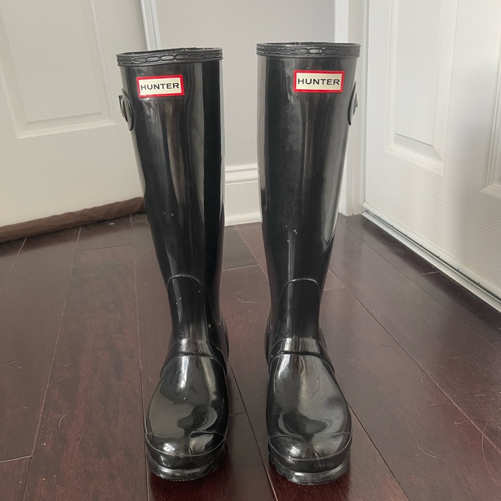 Hunter rain boots